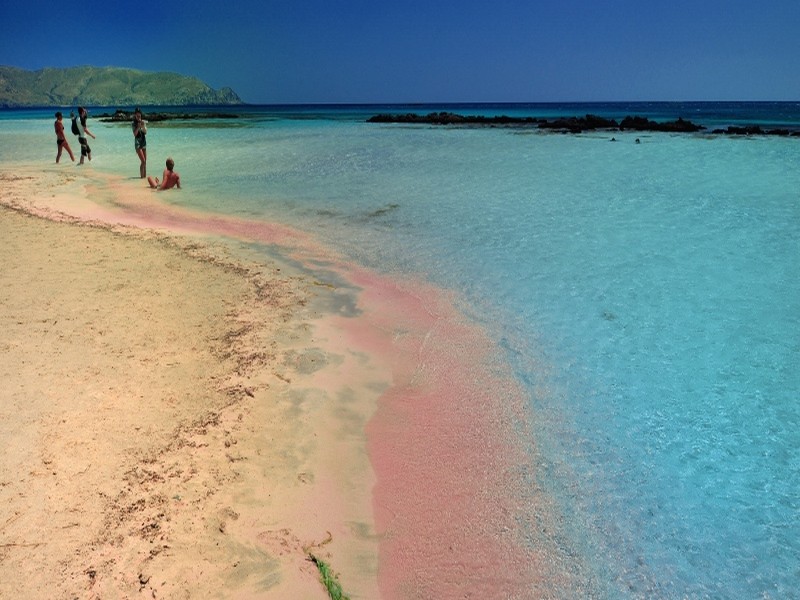 Elafonisi Beach, Pink Sand, Chania