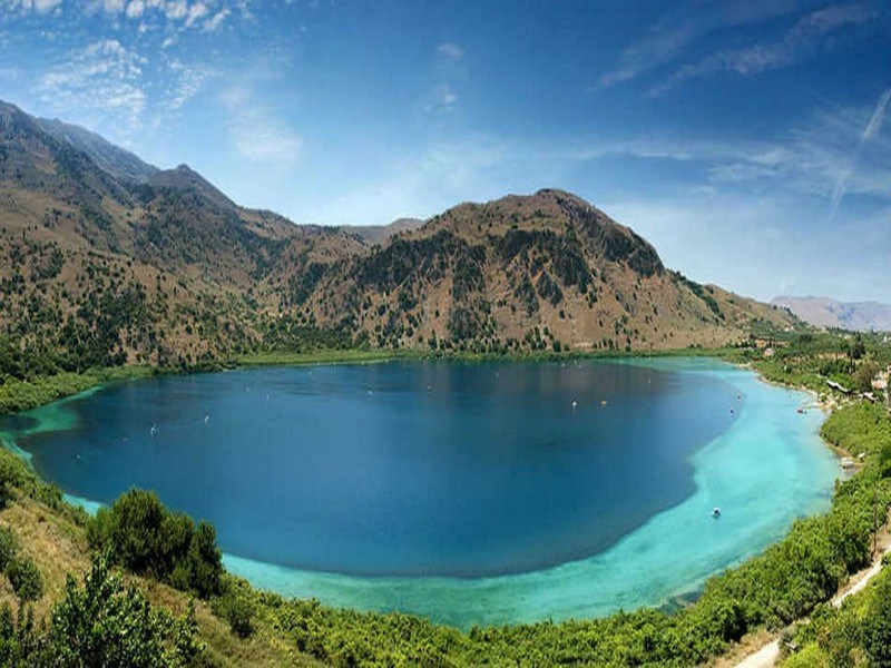 Kournas Lake, Chania, West Crete