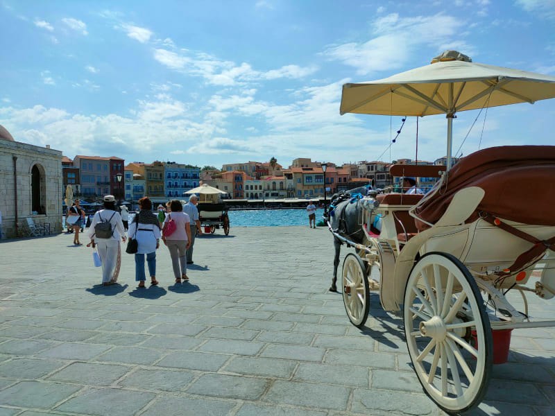 Venetian Port of Chania,West Crete
