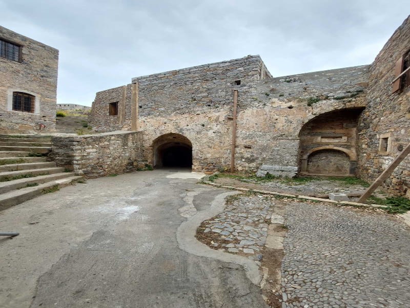 Inside Spinalonga