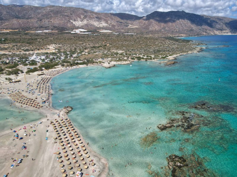 Elafonisi Beach, Pink Sand, Chania