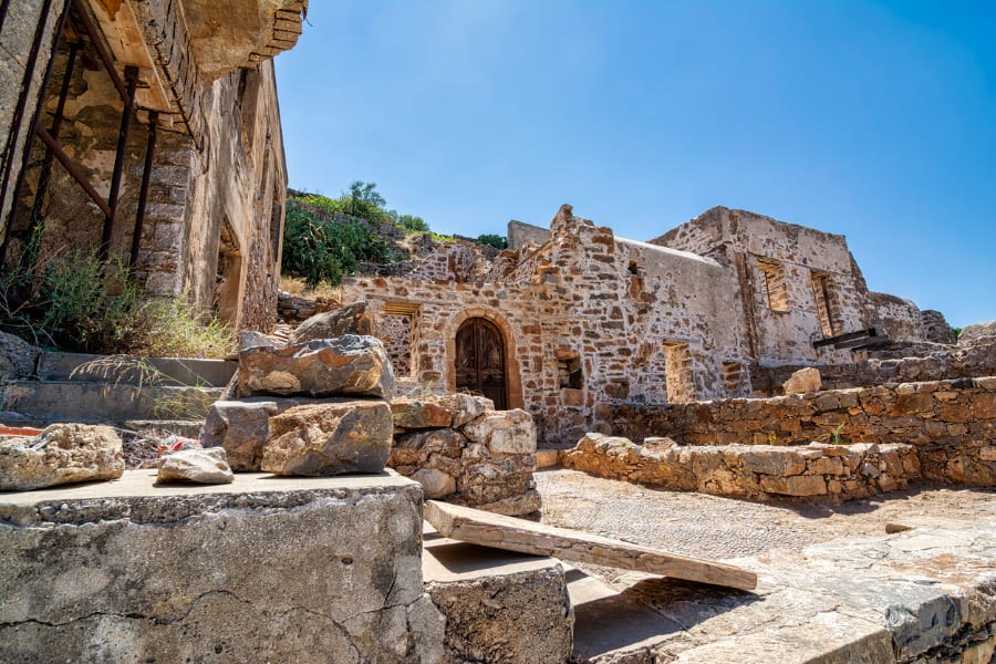 Inside Spinalonga